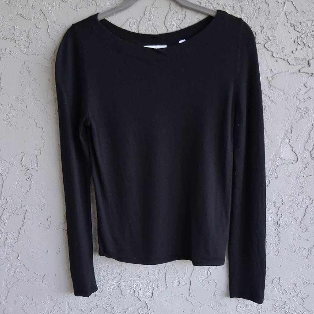 Vince Black Knit Top